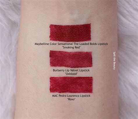 dupe for burberry oxblood lipstick
